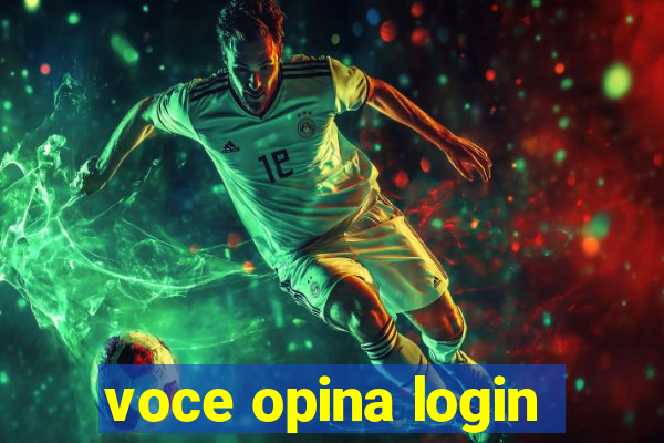 voce opina login