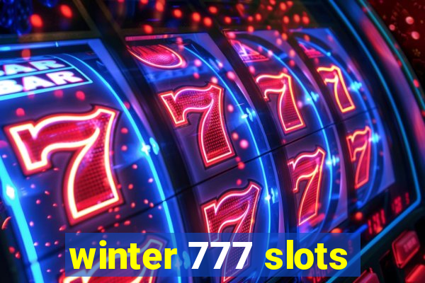 winter 777 slots