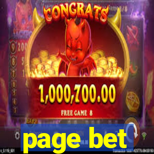 page bet