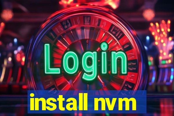 install nvm