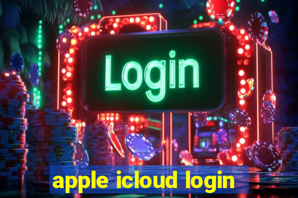 apple icloud login