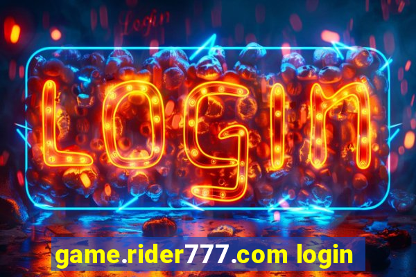 game.rider777.com login