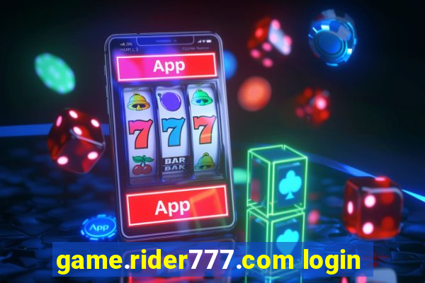 game.rider777.com login