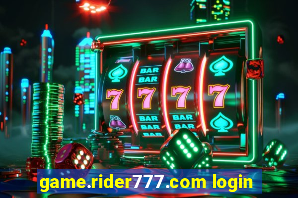 game.rider777.com login