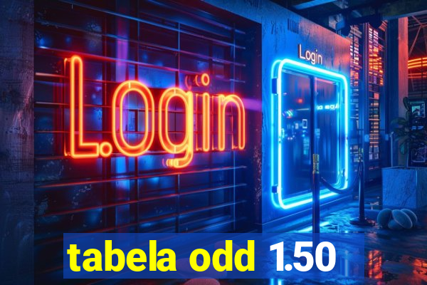 tabela odd 1.50