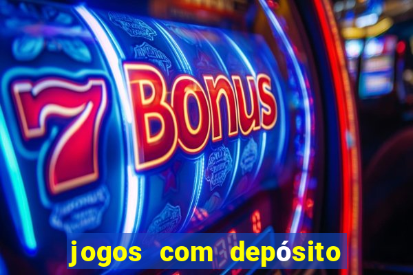 jogos com depósito de 50 centavos