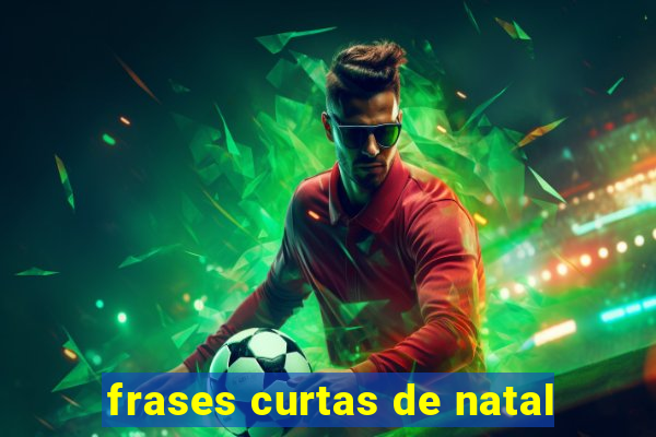 frases curtas de natal