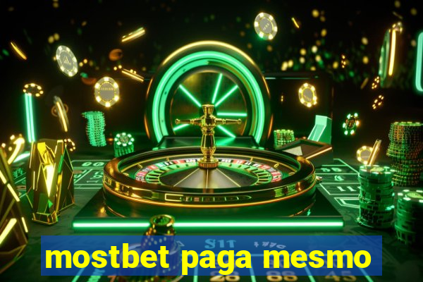 mostbet paga mesmo