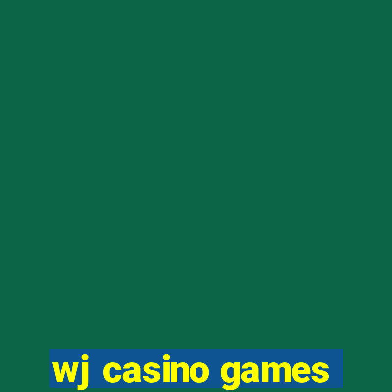 wj casino games