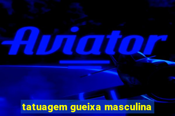 tatuagem gueixa masculina