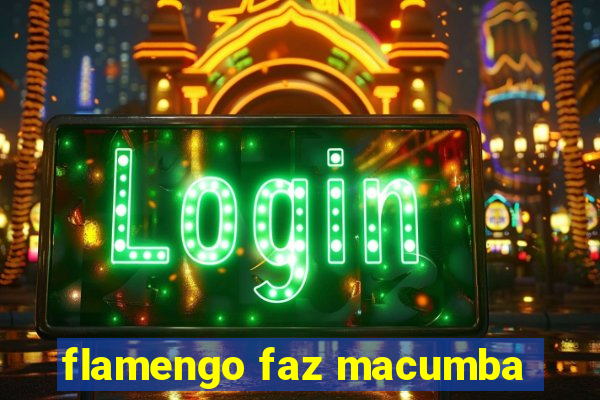 flamengo faz macumba