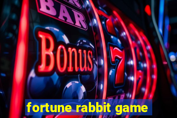 fortune rabbit game