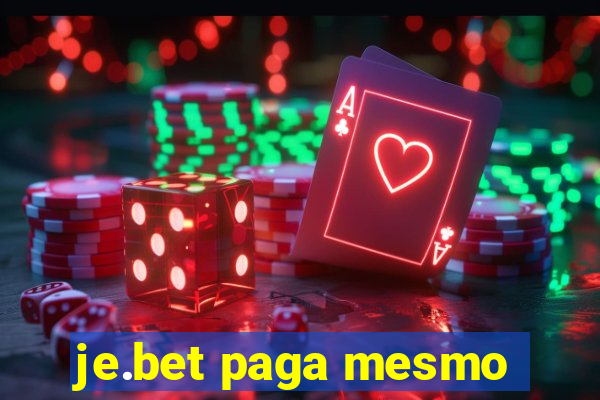 je.bet paga mesmo