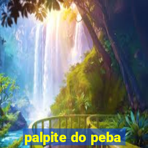 palpite do peba