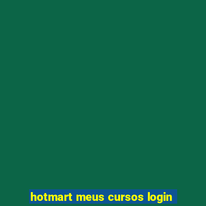 hotmart meus cursos login