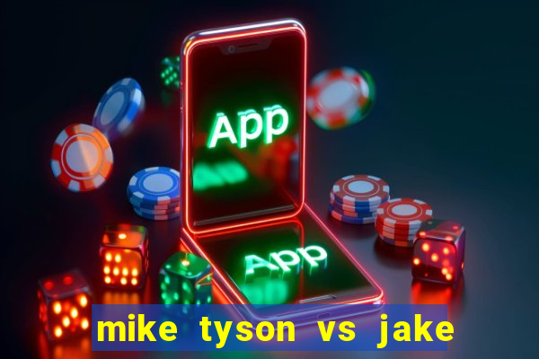 mike tyson vs jake paul assistir online