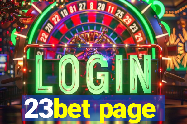 23bet page