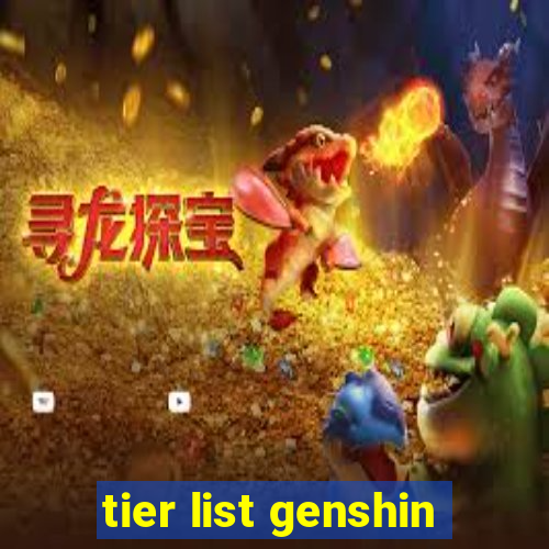 tier list genshin