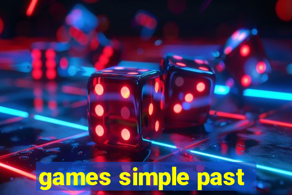 games simple past