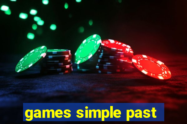 games simple past