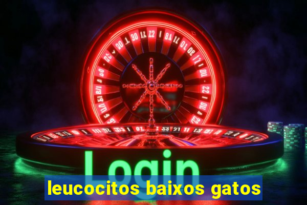 leucocitos baixos gatos