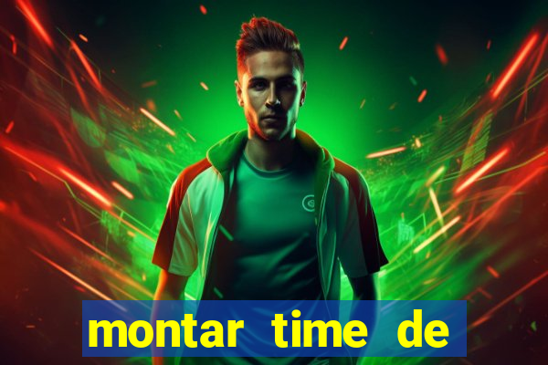 montar time de futebol site