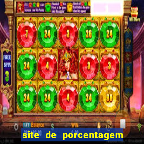 site de porcentagem slots pg