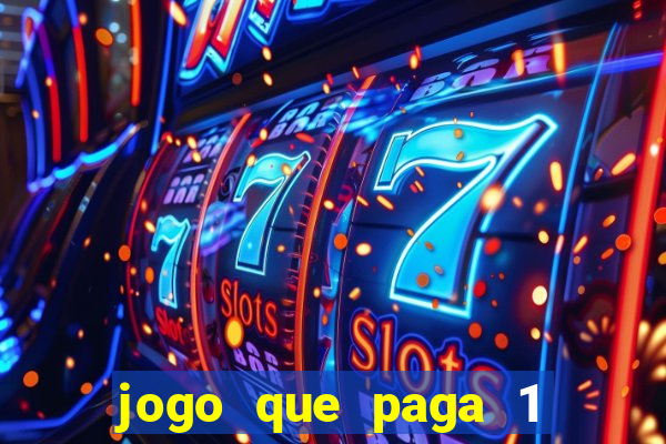 jogo que paga 1 real no pix