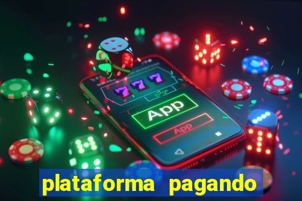 plataforma pagando no cadastro slots