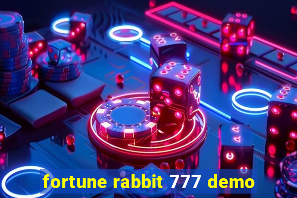 fortune rabbit 777 demo