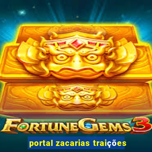 portal zacarias traições