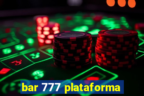 bar 777 plataforma