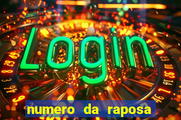 numero da raposa jogo do bicho