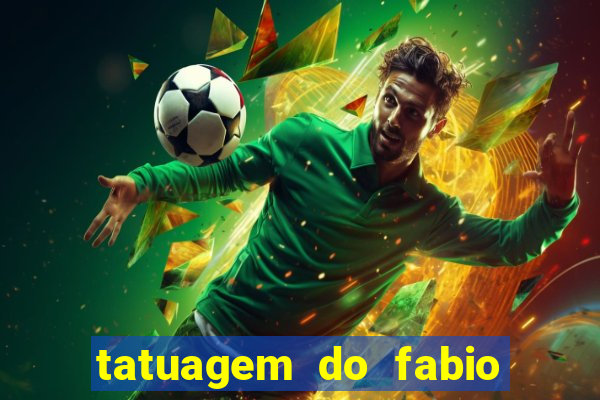 tatuagem do fabio goleiro do cruzeiro