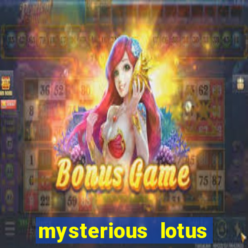 mysterious lotus casebook wei fansub