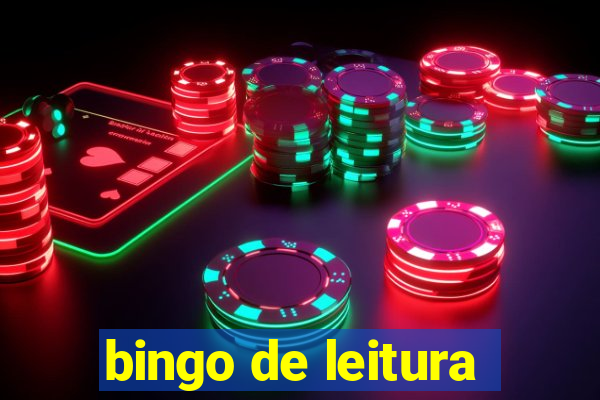 bingo de leitura