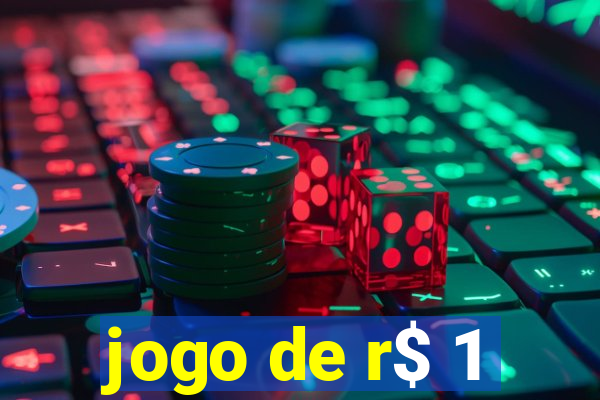 jogo de r$ 1