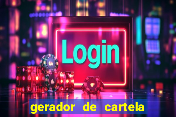 gerador de cartela de bingo