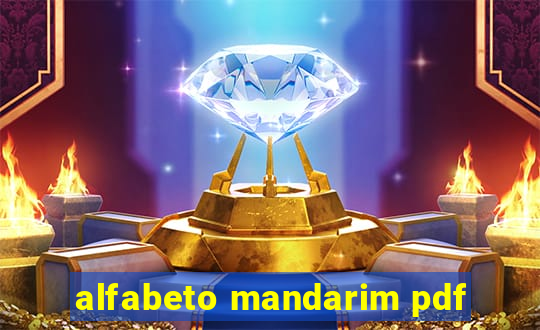 alfabeto mandarim pdf