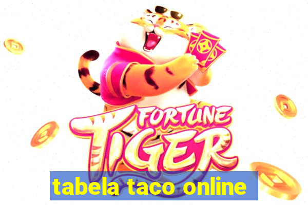 tabela taco online