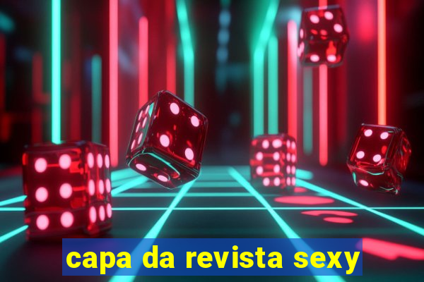 capa da revista sexy