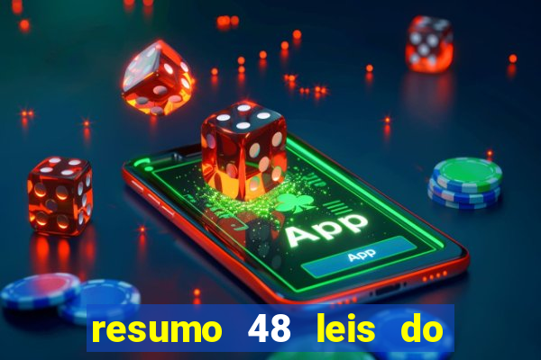 resumo 48 leis do poder pdf