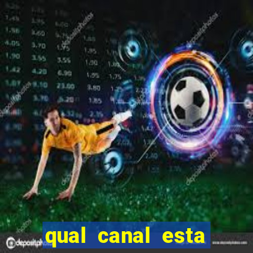 qual canal esta passando o jogo do palmeiras