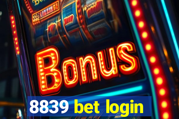 8839 bet login