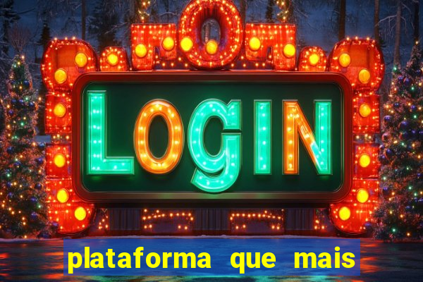 plataforma que mais paga no fortune tiger