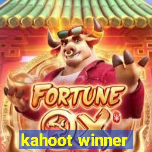 kahoot winner