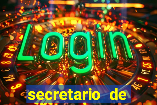 secretario de esporte salario