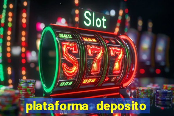 plataforma deposito 1 real fortune tiger