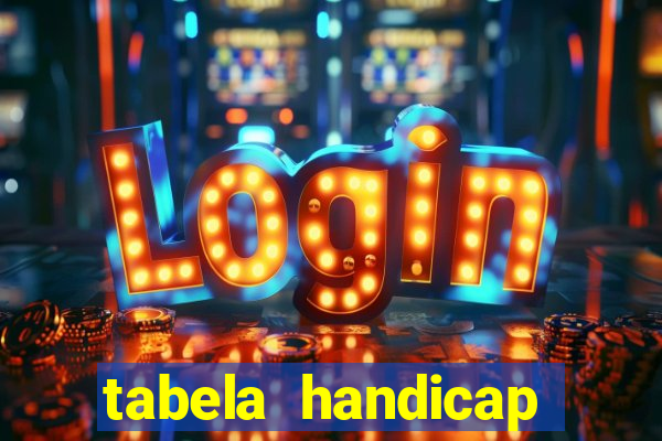 tabela handicap asiatico escanteios