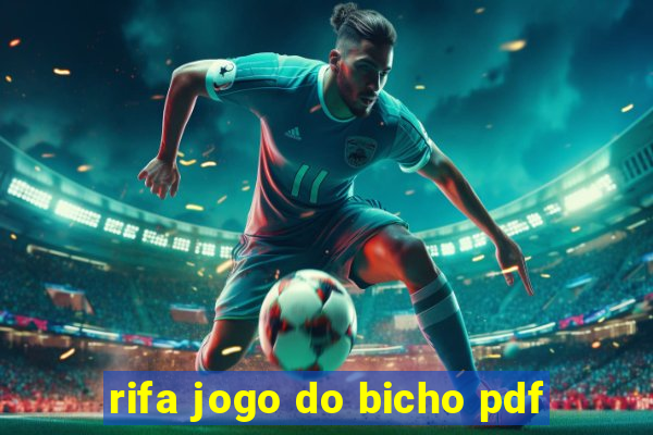 rifa jogo do bicho pdf